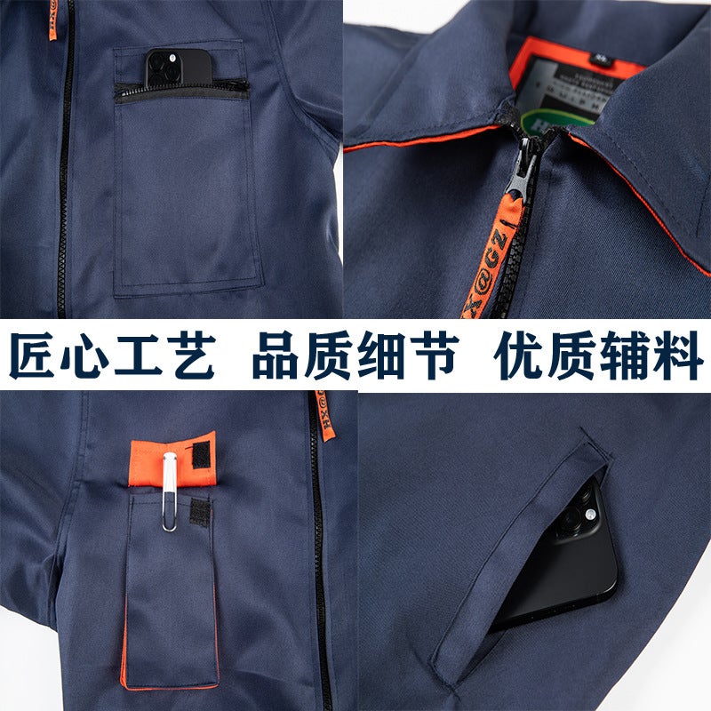 Car 4S Shop Coveralls, Work Uniforms, Labor Protection Suits, Auto Repair Suits, Machine Repair Dust-Proof Suits, Coveralls, Work Clothes Suits - Image 5